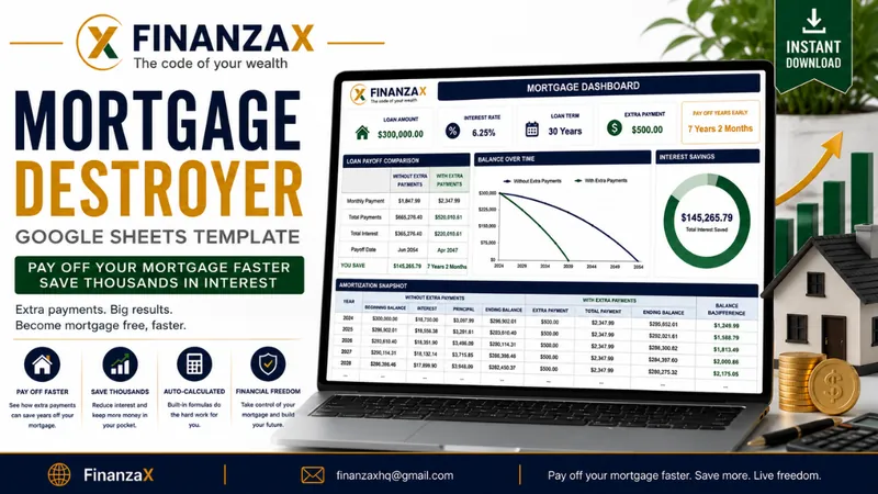 Cover of the Mortgage Destroyer template
